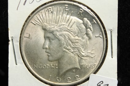 1922 P Peace Silver Dollar NICE COIN