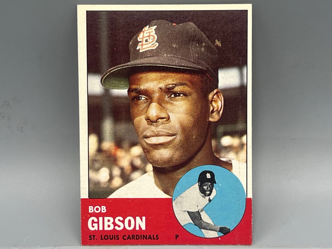 1963 Topps Bob Gibson #415 (1 of 2)