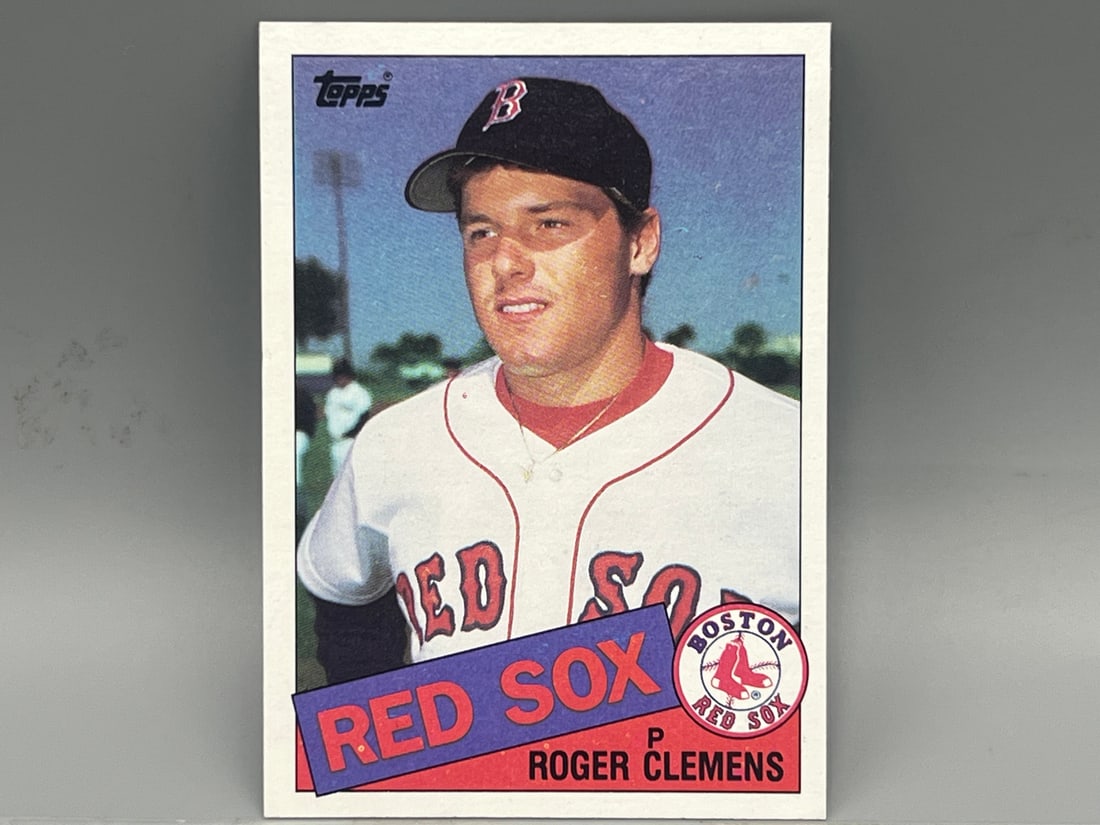 1985 Topps Roger Clemens RC #181: 1985 Topps Roger Clemens RC #181