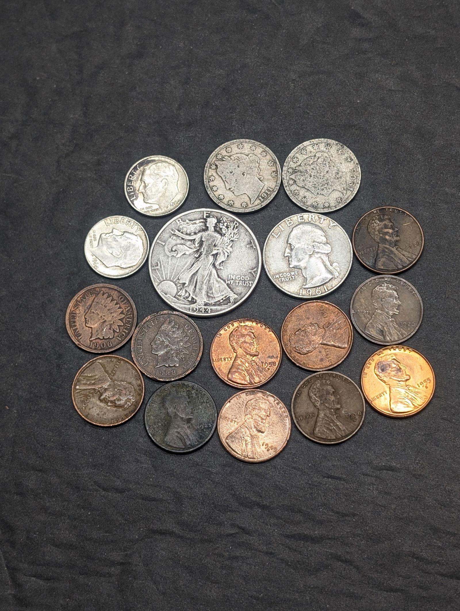 Many Assorted Coins Silver, Nickel, Copper (1 of 4)
