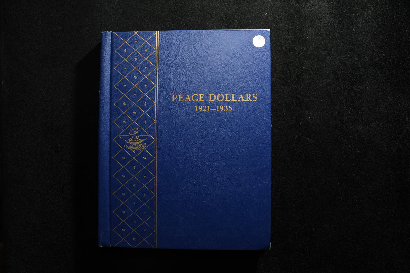 EMPTY 1921-1935 Peace Dollars Whitman Slide Album.  Positions For 24 Coins. (1 of 3)