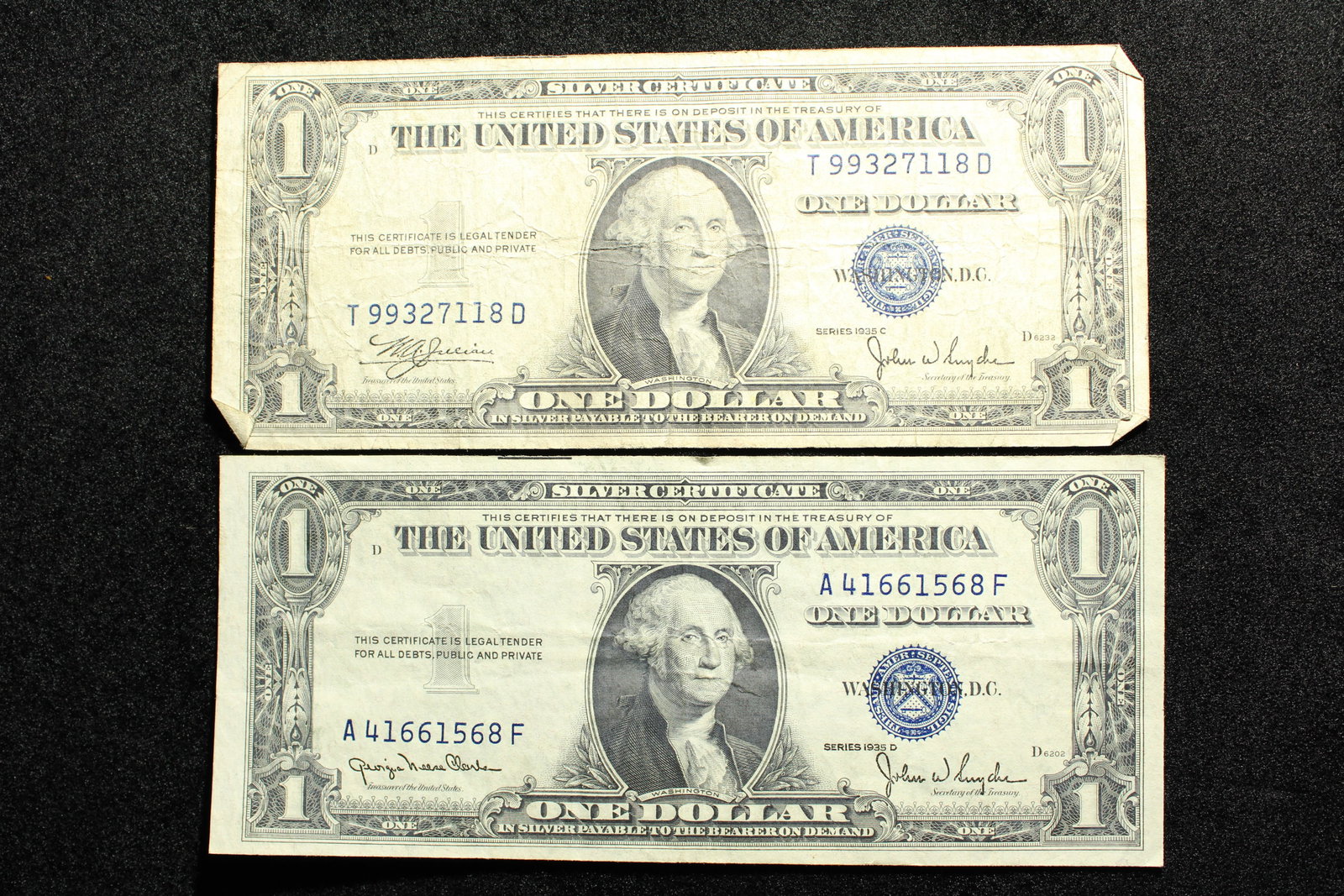 1935 C and D Silver Certificate?: 1935 C and D Silver Certificate?