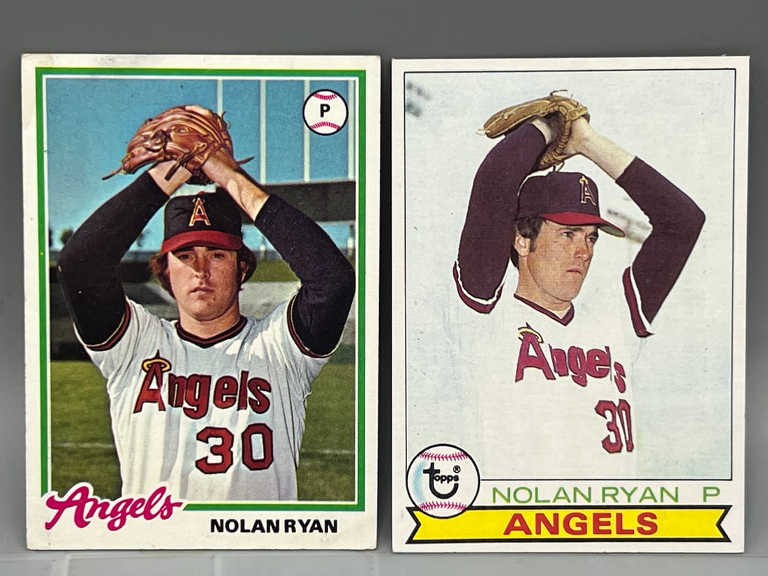 1978 & 1979 Topps Nolan Ryan #400 & #115 (1 of 2)