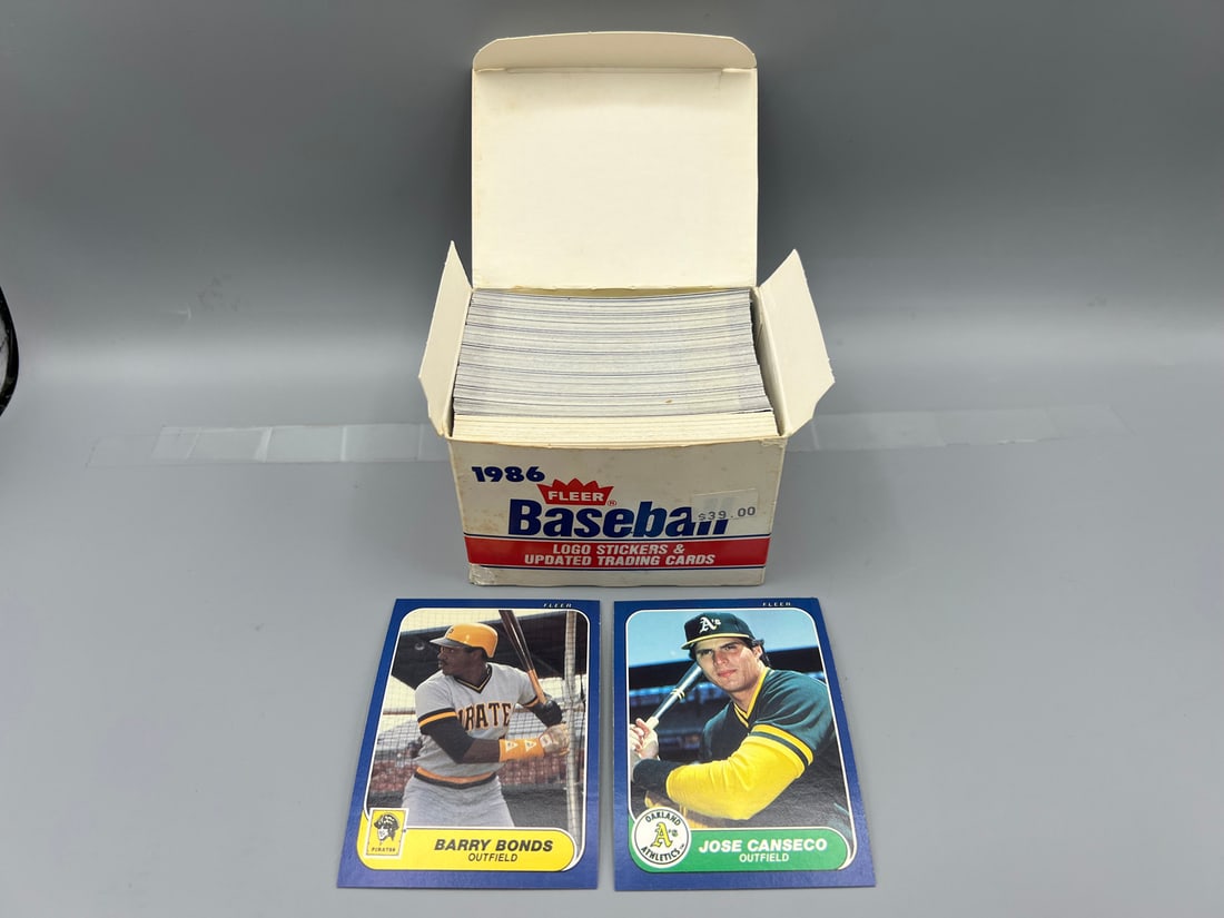1986 Fleer Update Baseball Complete Set W/ Barry Bonds RC & Jose Canseco RC (1 of 3)