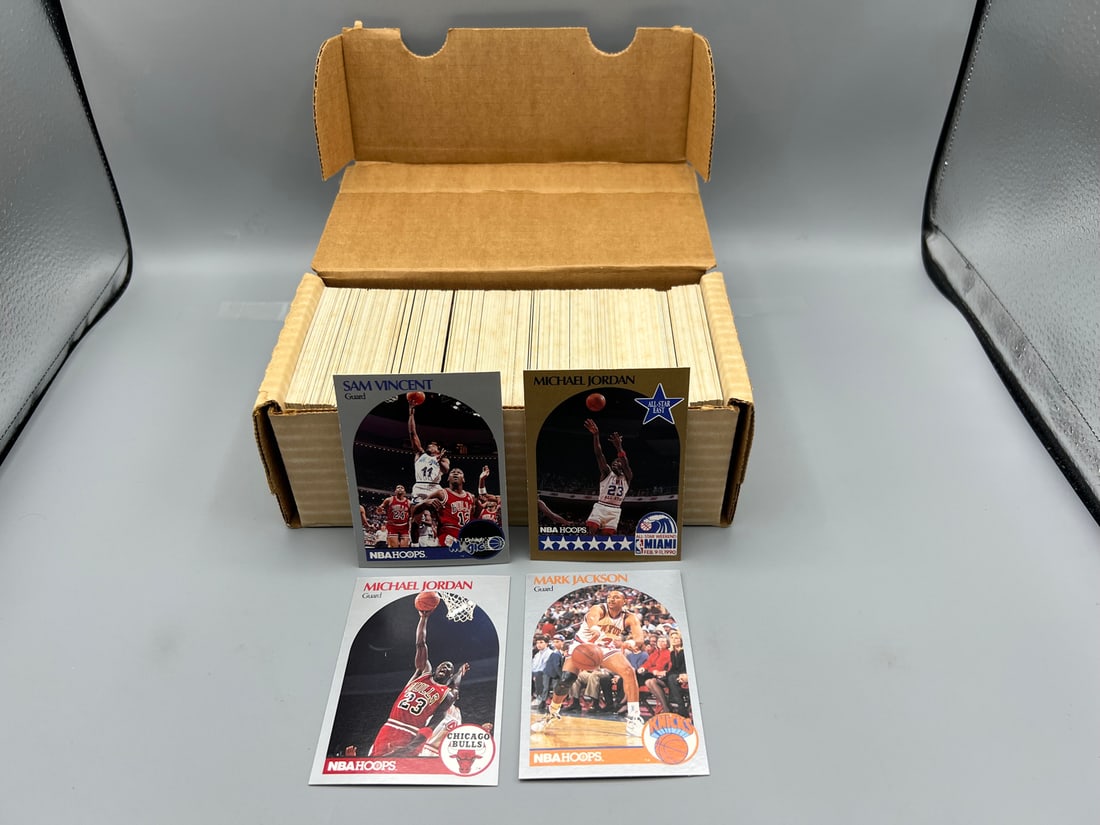 1990 Hoops Basketball Complete Set W/ Mark Jackson Menendez Brothers & Sam Vincent Michael Jordan (1 of 3)