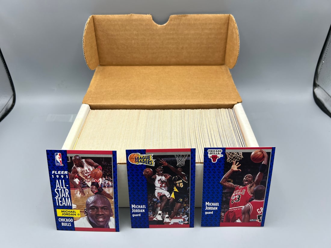 1991-92 Fleer Basketball Complete Set (1 of 3)