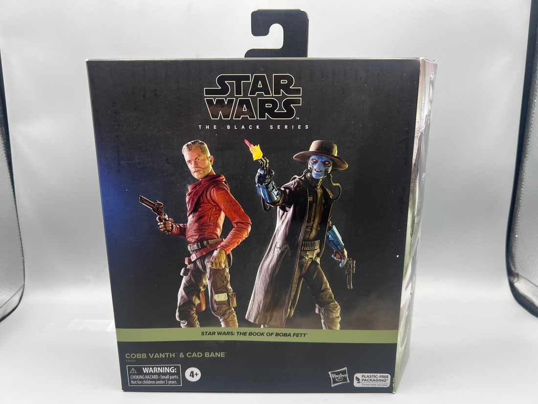 2023 Star Wars The Black Series The Book of Boba Fett Cobb Vanth & Cad Bane Target Exclusive Sealed (1 of 2)