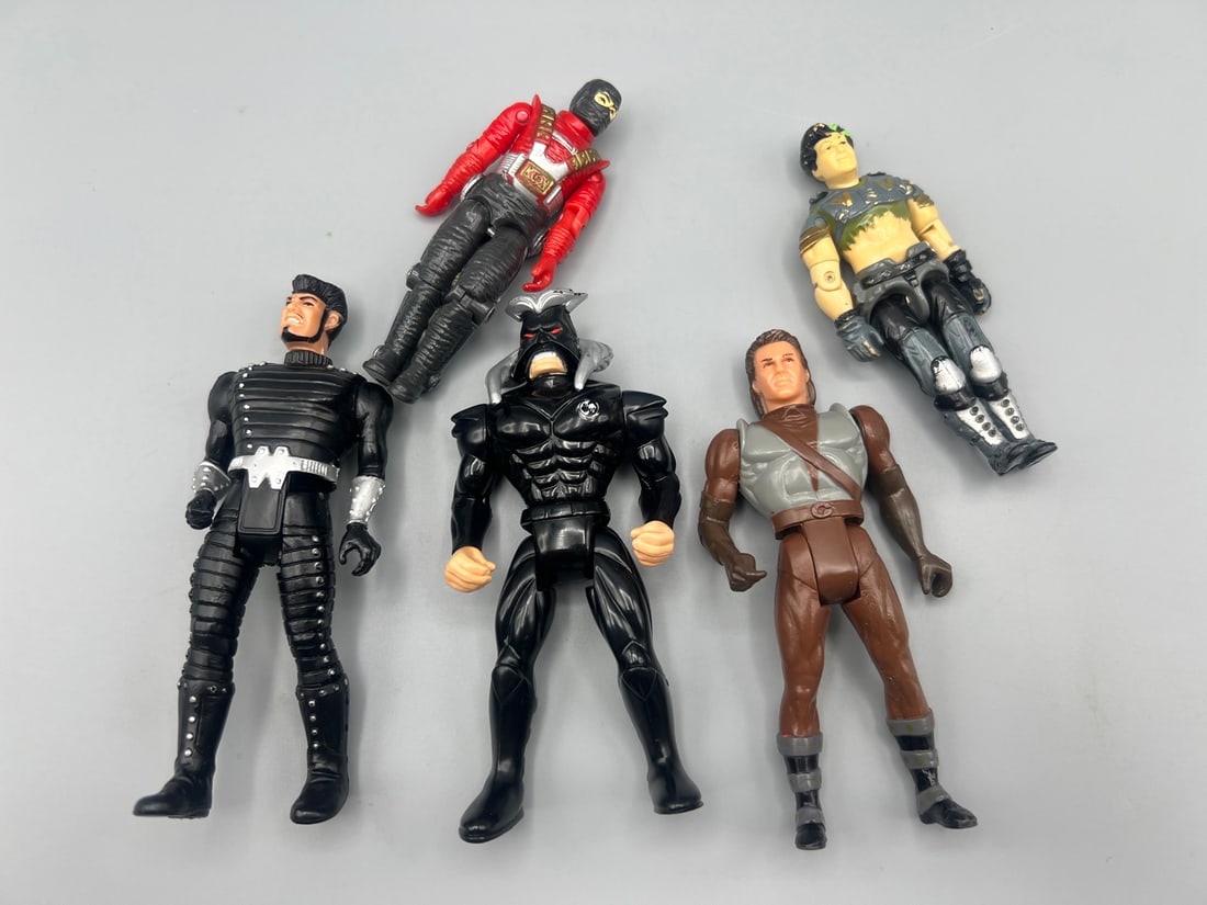 Lot of Assorted Action Figures - GI Joe, Robin Hood, Double Dragon (1 of 2)