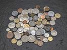 One Pound of Unsearched Foreign coins . Nice older mix (1 of 3)