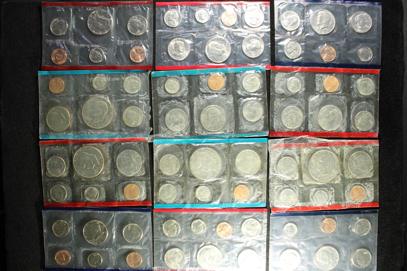Large Lot of 1970's, 1980's & 1990's U.S. Mint Sets (1 of 4)