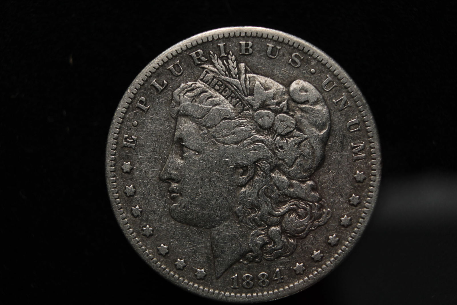 **BETTER DATE - VF+** 1884-S Morgan Silver Dollar (1 of 2)