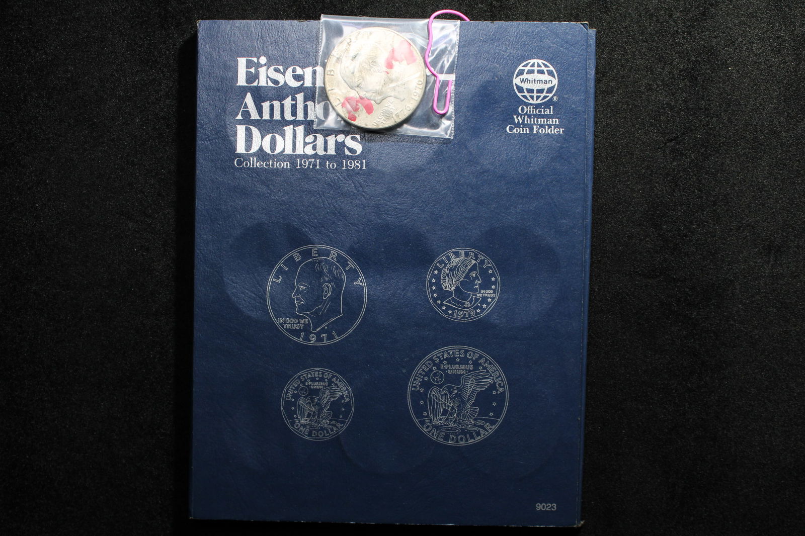 Partial Eisenhower & Susan B. Anthony Dollar Collection in Album (1 of 5)