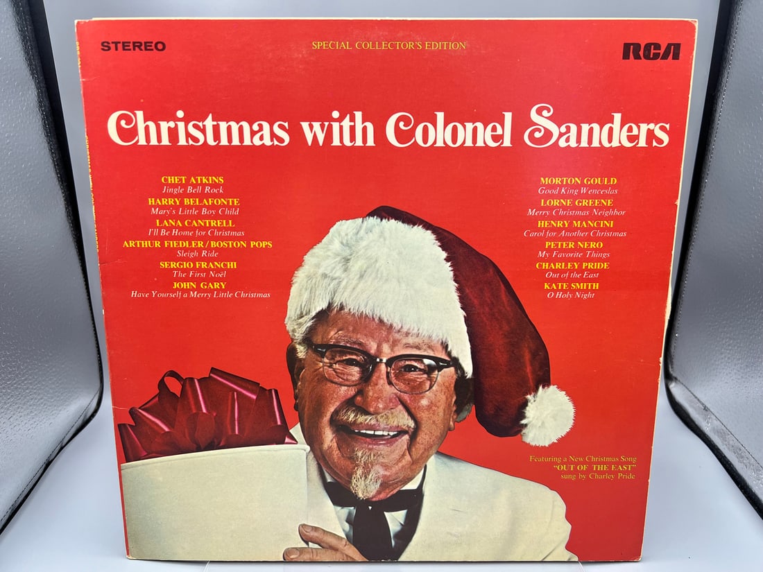 Christmas with Colonel Sanders - various artists (1969), special collector's edition, unipak cover (1 of 5)