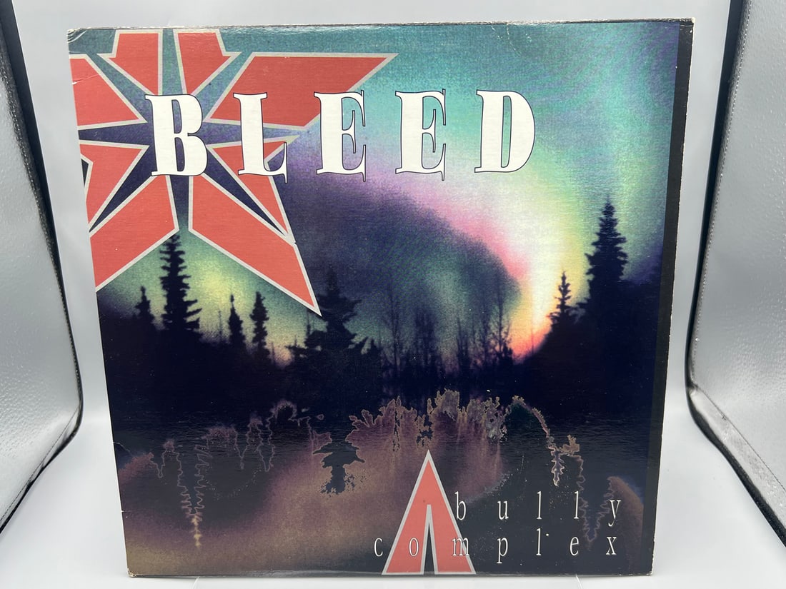 Bleed: Bully Complex (1995), rare red vinyl limited edition of 100 - numbered 074/100, slight cover: Bleed: Bully Complex (1995), rare red vinyl limited edition of 100 - numbered 074/100, slight cover crease
