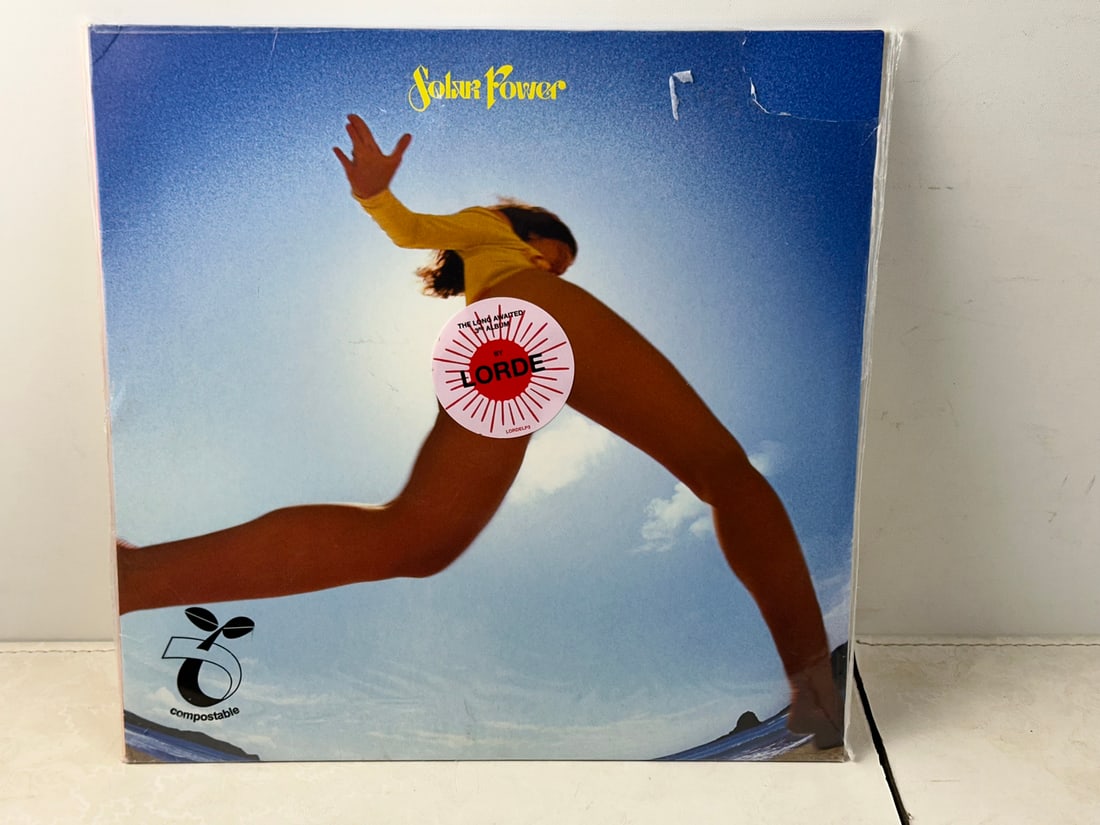 Lorde: Star Power (2021), limited edition, orange marble translucent vinyl, in original plastic wrap (1 of 8)