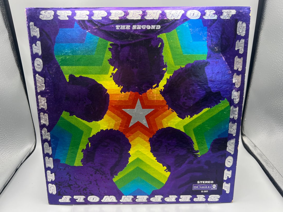 Steppenwolf: The Second (1968), shiny foil front cover: Steppenwolf: The Second (1968), shiny foil front cover