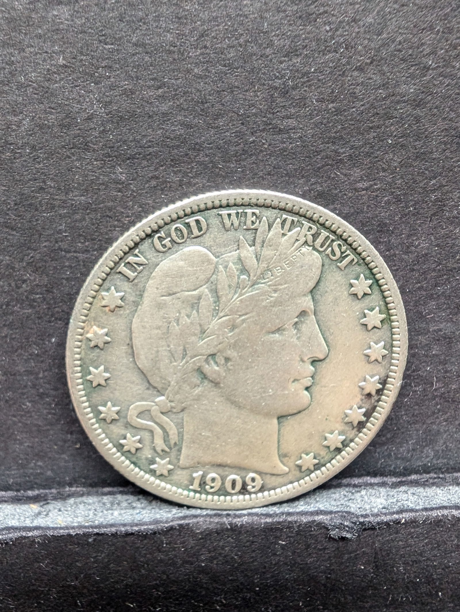 1909 Barber Half Dollar - FULL LIBERTY (1 of 2)