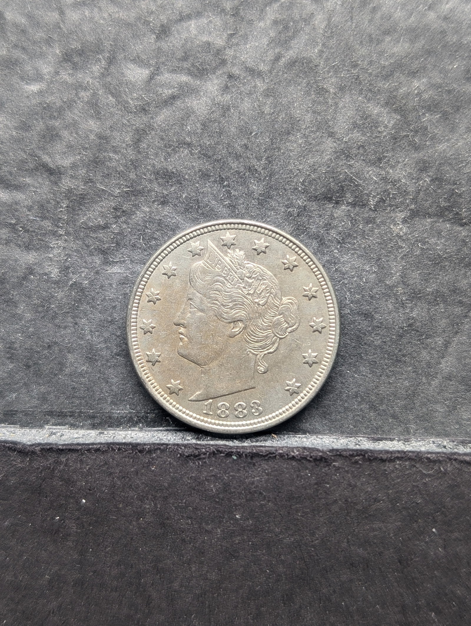 1883 No Cents V Nickel. Super Detail.: 1883 No Cents V Nickel. Super Detail.