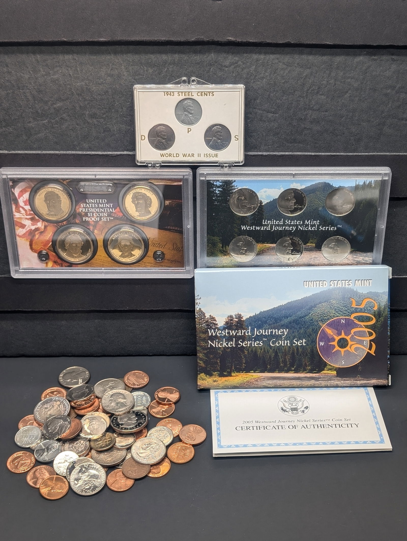 LARGE!! Grab Bag of Various Vintage & Modern U.S. Coins (1 of 9)