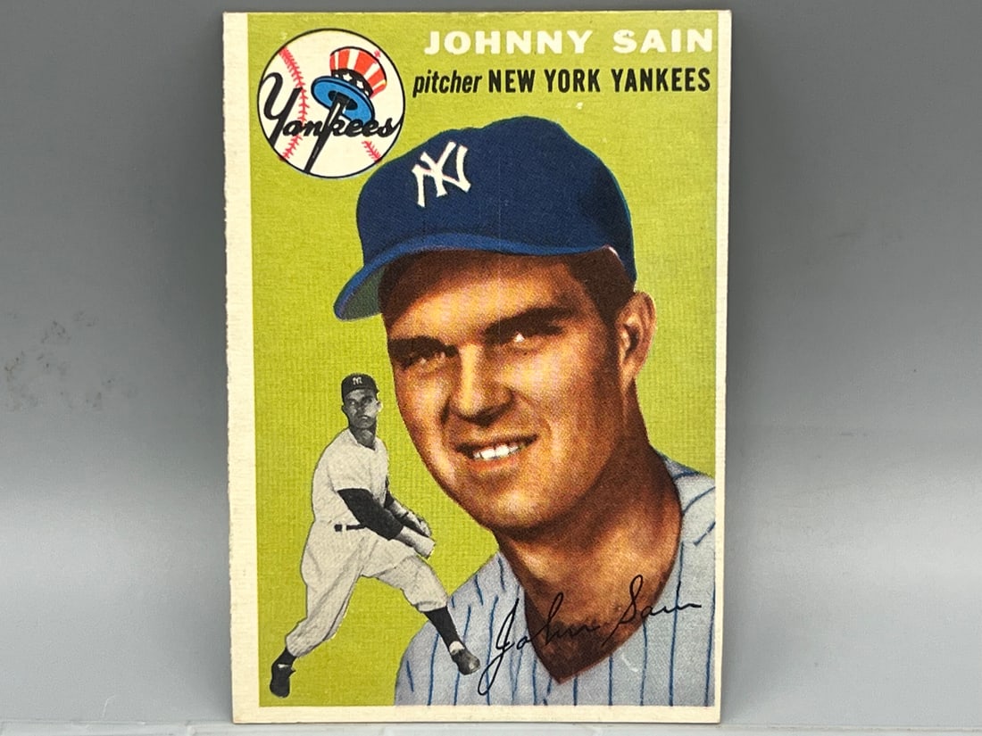 1954 Topps Johnny Sain #205 (1 of 2)