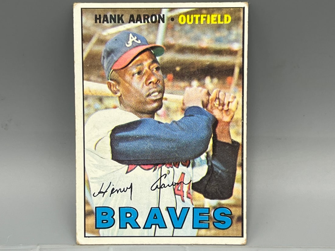 1967 Topps Hank Aaron #250 - HOF (1 of 2)