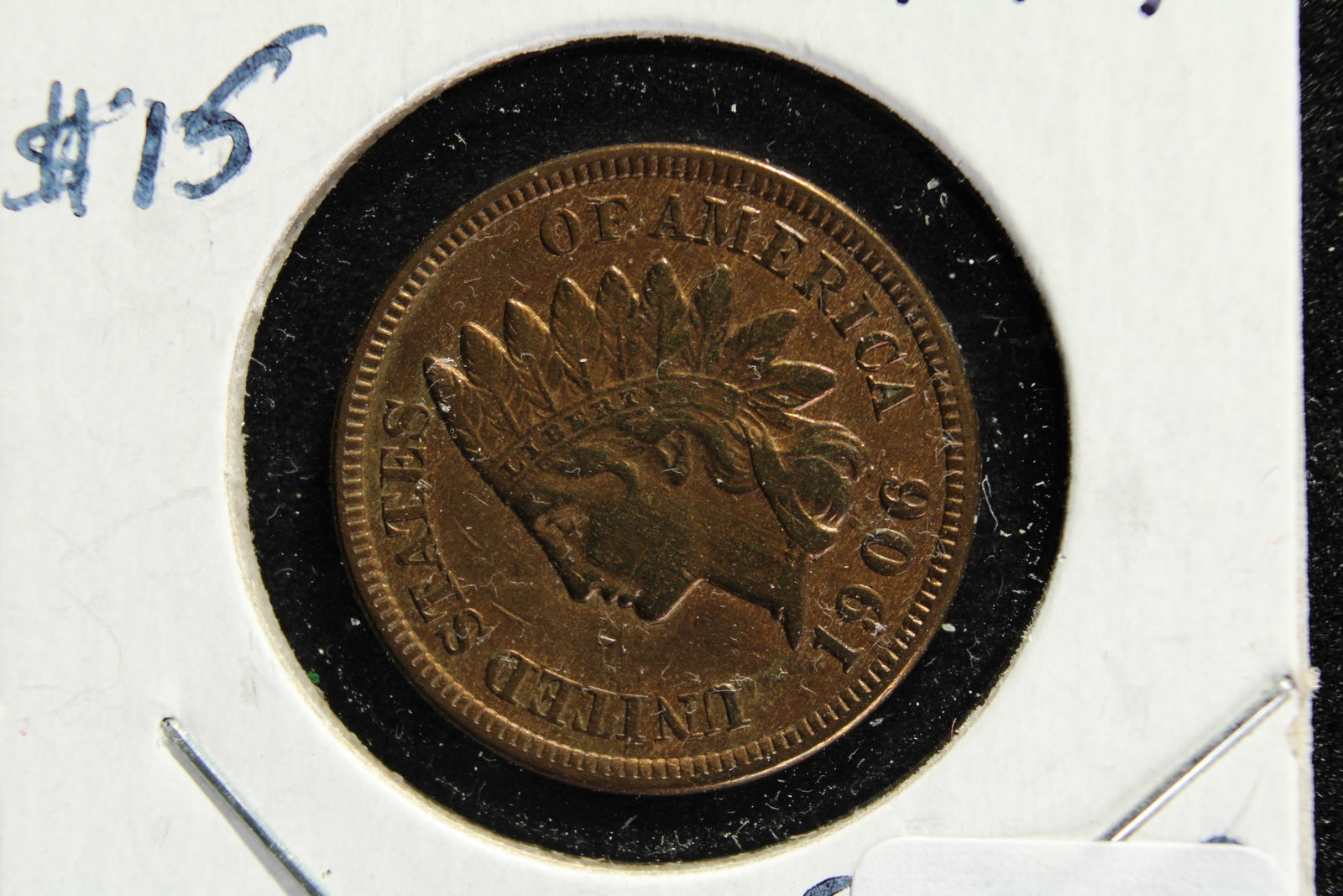 1906 Indian Head Penny - Better Grade! - Full Liberty! (1 of 2)