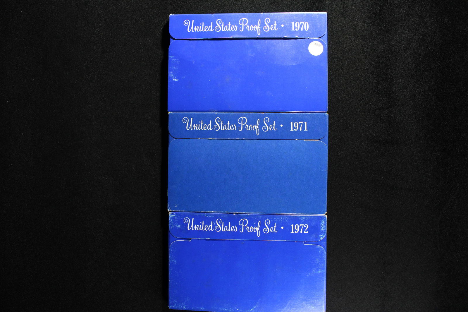 1970-S w/the Rare 40% Silver Kennedy Half Dollar,  1971-S & 1972-S United States Proof Sets (1 of 9)