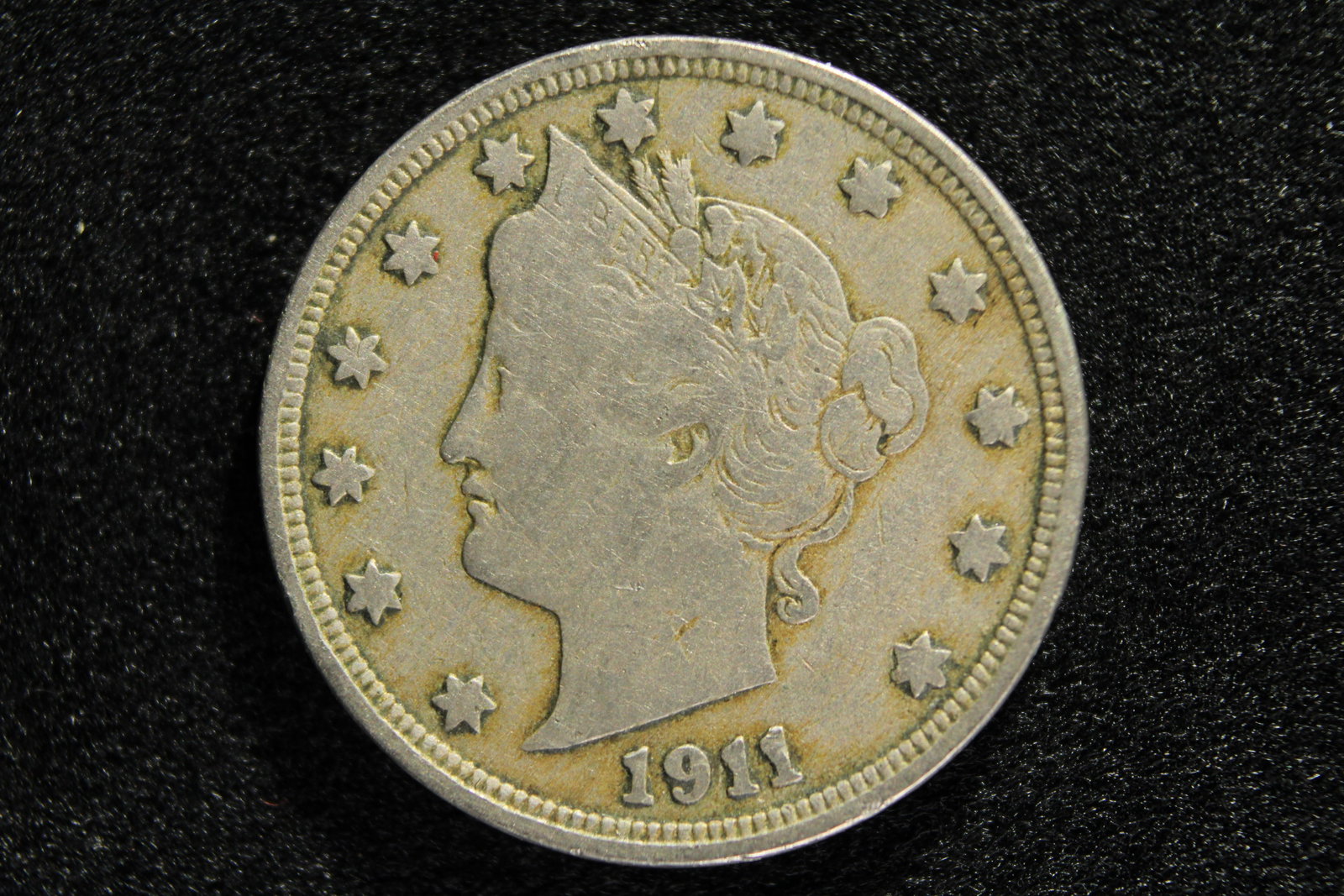 1911 Liberty V Nickel, Fine Plus (1 of 2)