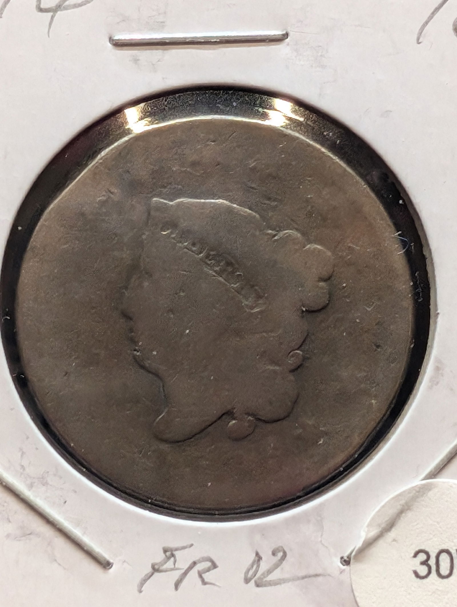 1816 U.S. Coronet Head Large Cent (1 of 2)