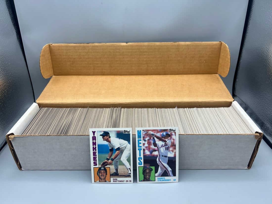 1984 Topps Baseball Complete Set W/ Don Mattingly RC & Darryl Strawberry RC (1 of 3)