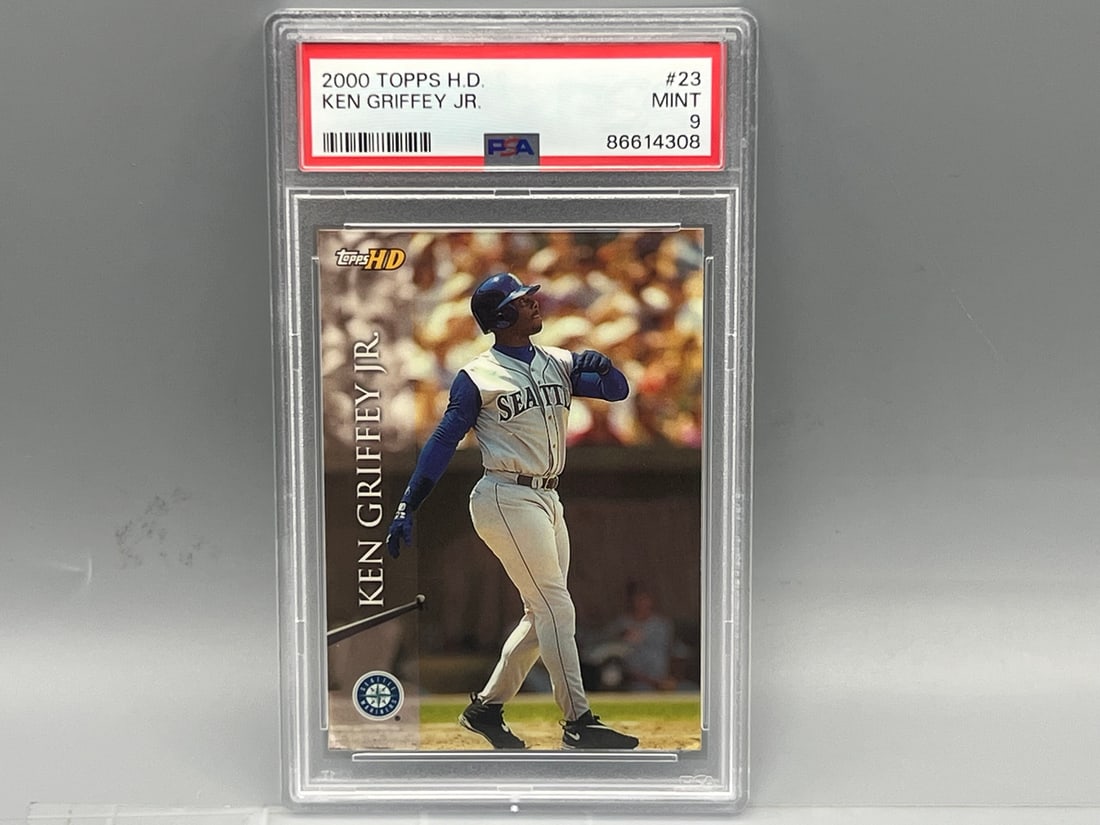2000 Topps HD Ken Griffey Jr. #23 PSA Mint 9 (1 of 2)