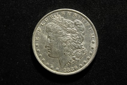 1886 Morgan Silver Dollar