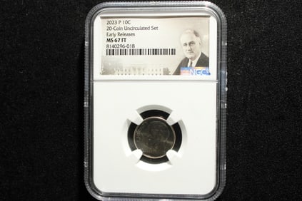 2023-P Roosevelt Dime - NGC MS67 FT *Early Release*