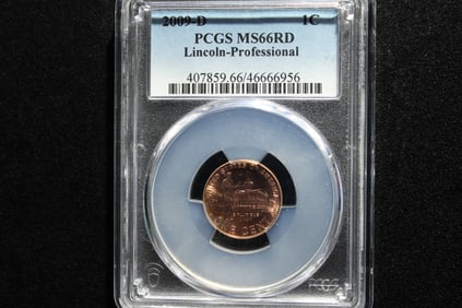 2009-D Lincoln Professional Cent - PCGS MS66 RD