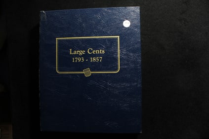 Whitman Classic Slide Album 9110 for large cents 1793-1857. Used but in great shape.