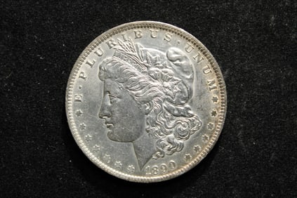 1890 O Morgan Dollar. Super detail, luster. Better date.