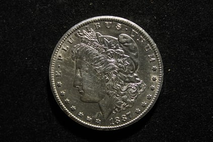 1887-S Morgan Silver Dollar