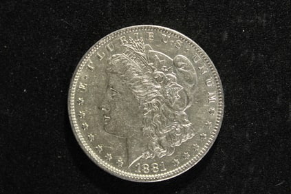 1881-O Morgan Silver Dollar