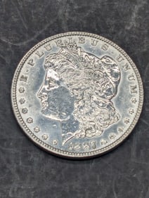 1887 Morgan Silver Dollar