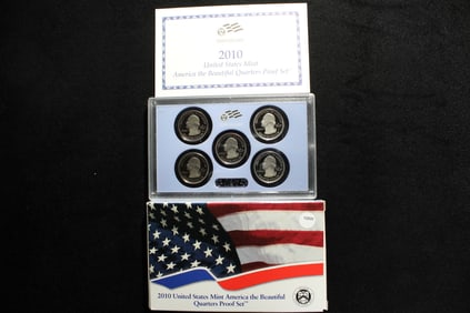 2010 -S U.S. Mint America the Beautiful Quarters Proof Set