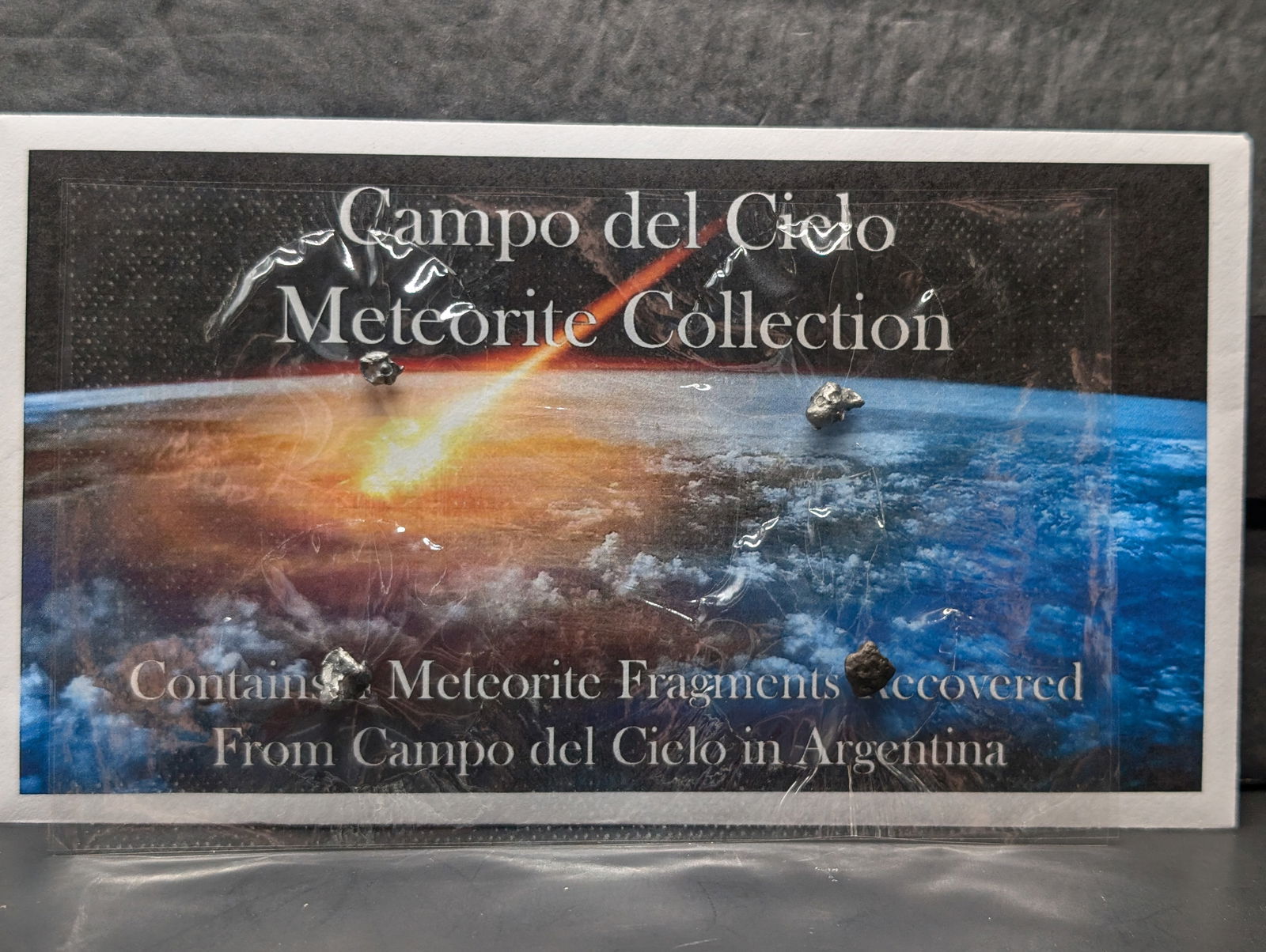Collection of Meteorites from Campo del Cielo in Argentina - 4 Fragments (1 of 5)