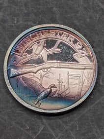 13.5 DWT .999 FINE SILVER Winchester 97 Designed Coin