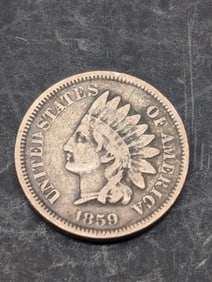 1859 Indian Head Cent VG