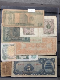 Lot of 7 Various *NEAT* World Currency Notes