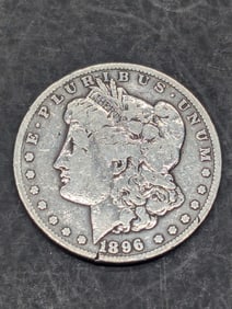 1896-S Morgan Silver Dollar **BETTER DATE - VG/FINE**