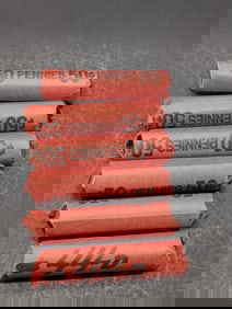 6 Rolls of Lincoln Wheat Cents