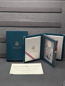1997-P & S U.S. Mint Prestige Set - Botanic Gardens in OGP w/ COA - 90% Silver Dollar