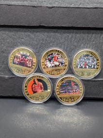 5 Different Michael Jordan Tribute Tokens