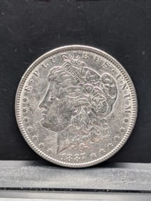 1887 Morgan Silver Dollar