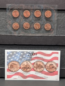 2009-P & D UNC Lincoln Bicentennial Cent Set